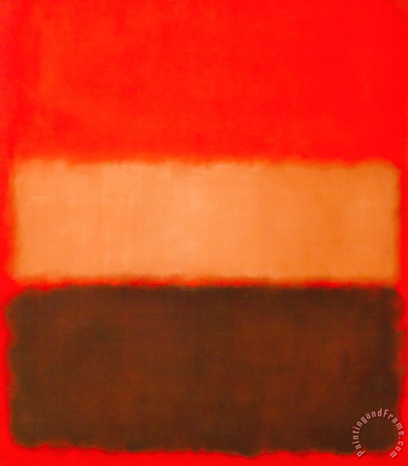 Untitled 6 Painting by Mark Rothko; Untitled 6 Art Print for sale